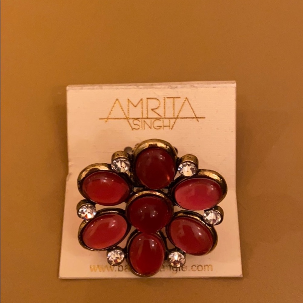 3/$20 Amrita Singh flower ring